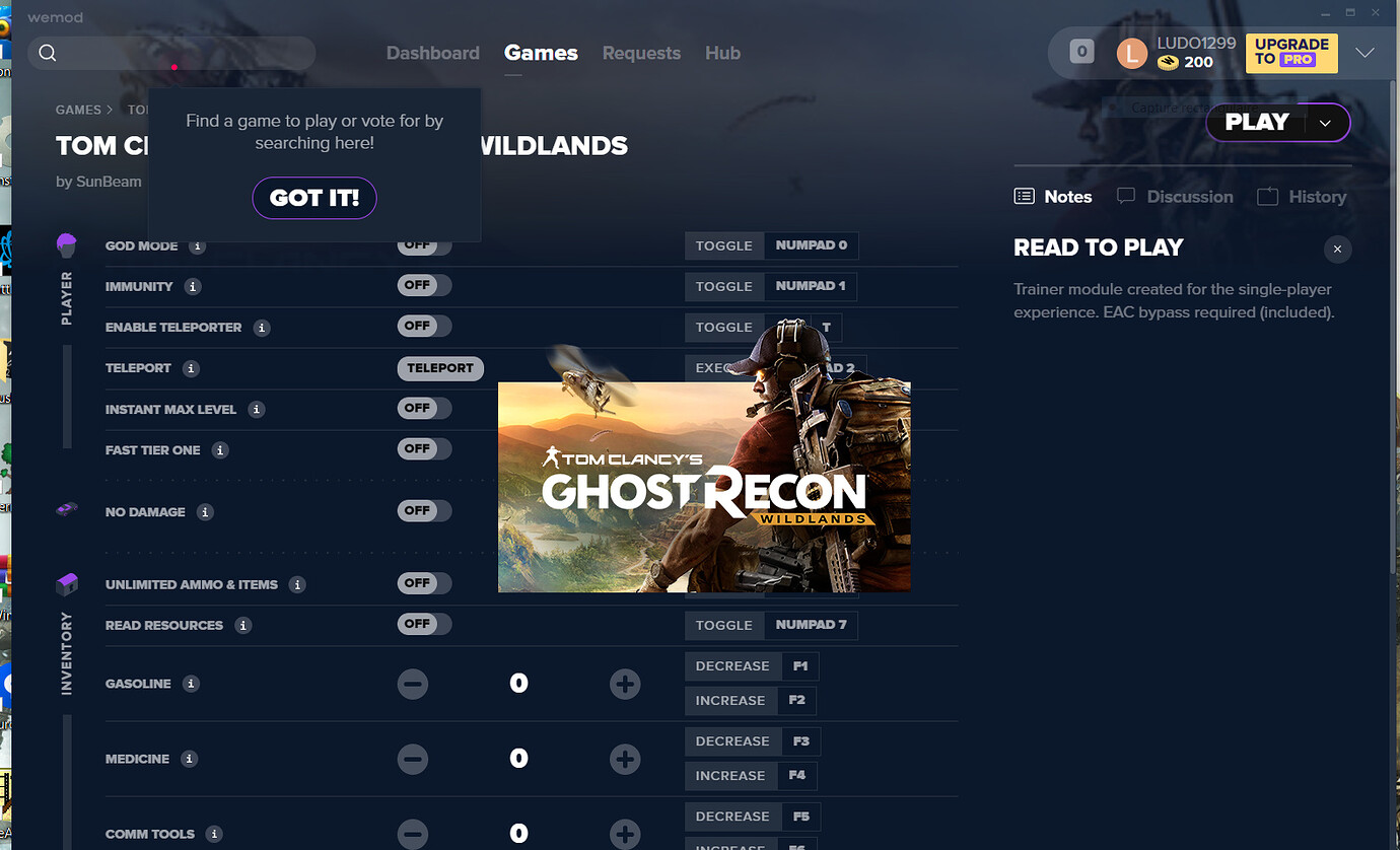 cheat codes for ghost recon wildlands