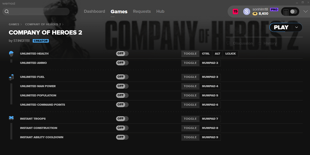 company of heroes 2 cheats dont work