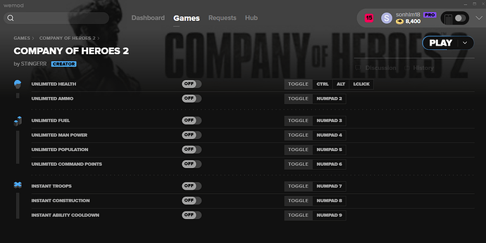 company of heroes 2 cheats unlimited resources
