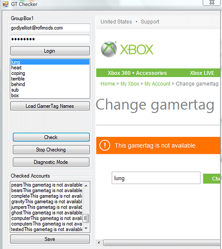 Xbox gamertag checker download