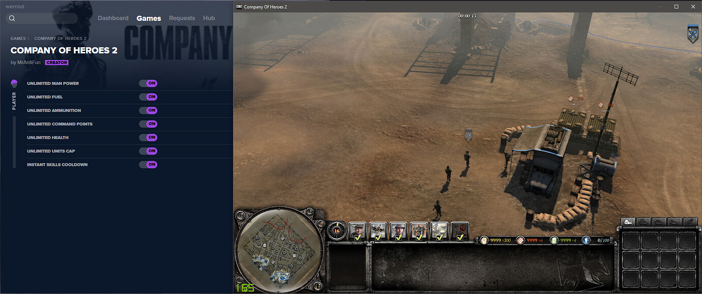 cheat engine company of heroes 2 multiplayer