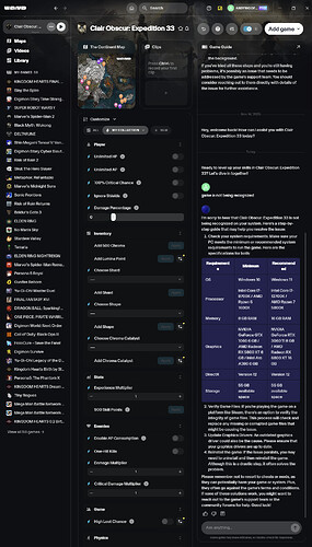 Wemod not recognizing game