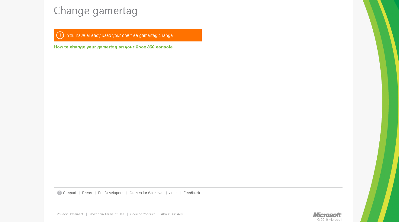 One free gamertag change? - Xbox Gaming - WeMod Community