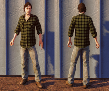 State of Decay Character Model Images.