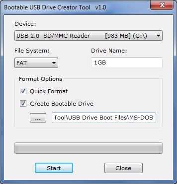 download bootable usb drive creator tool rar