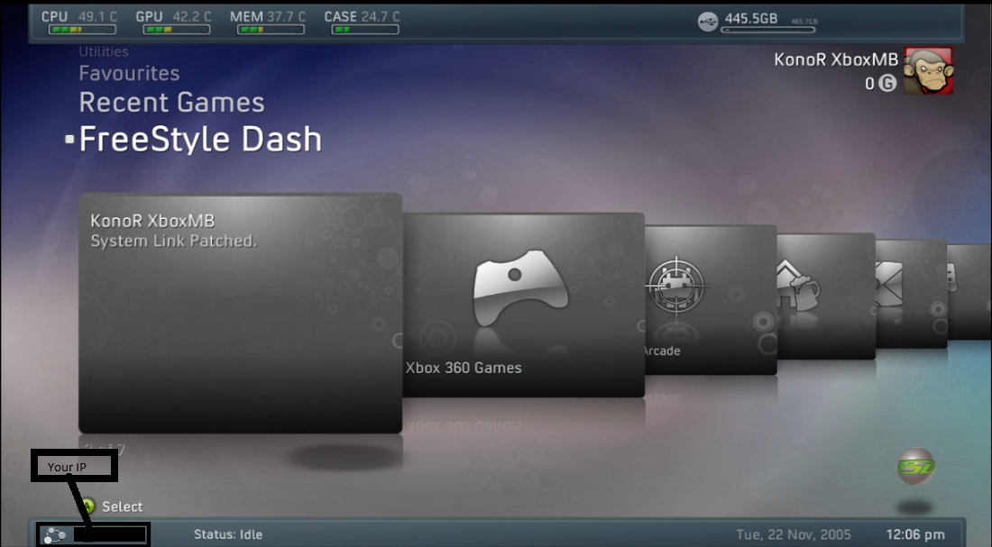 Stream Xbox 360 games over a network (SMB) to an Jtag / RGH360 running  Freestyle Dash