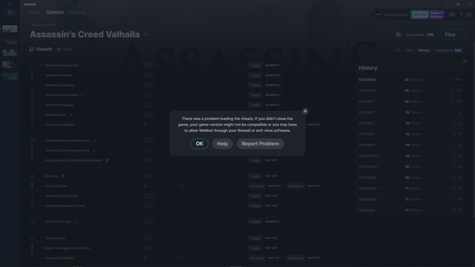 Assassin's Creed Valhalla (Steam version) work for anyone else